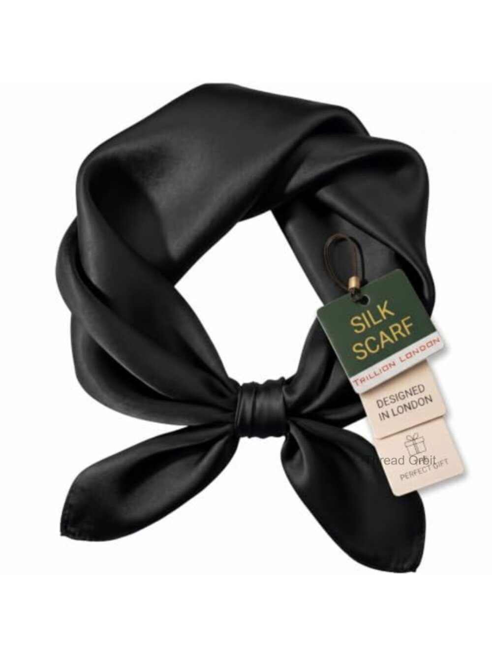 Lightweight Silk Square Scarf Bandana Neck Head Wrap Gift